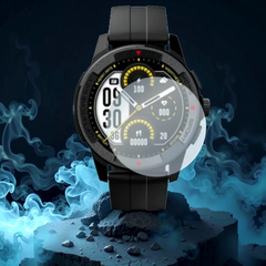 Round Dial Strap Watch