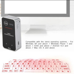 Laser Projection Keyboard