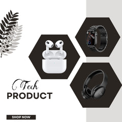 Smart Essentials Combo: Watch, Buds & Headphones