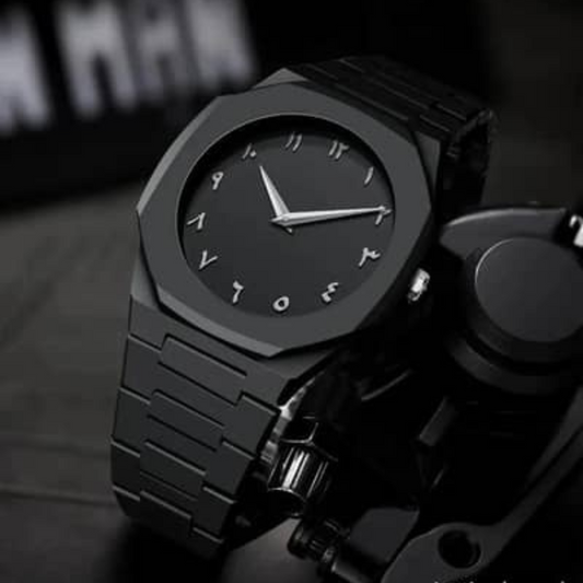 Stainless Steel Arabic Watch